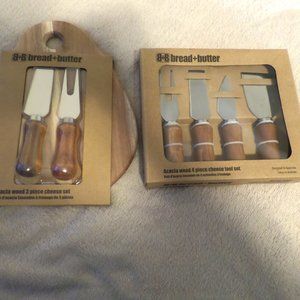 Bread & Butter Cheese Tool Set – Lot of 2 – New